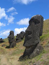 Moai on Easter Island