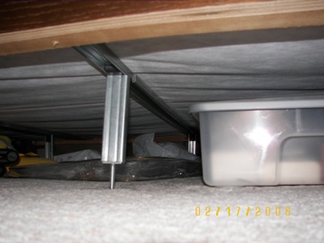 under bed