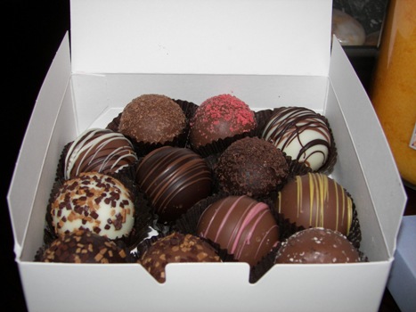 Truffles from Aunt V's Candies