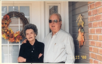 Dodie and Daddy, Thanksgiving 2000