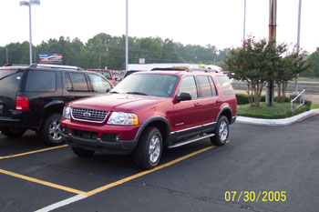 New Car at the Dealership