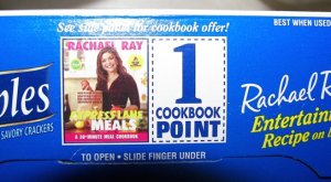 Cookbook Point boxtop from Nabisco crackers
