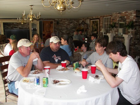 Terry, Tony, Stephanie and David