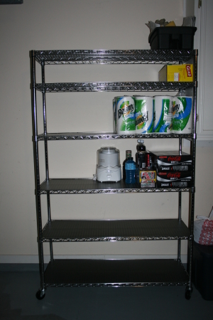 Garage Floor Shelves