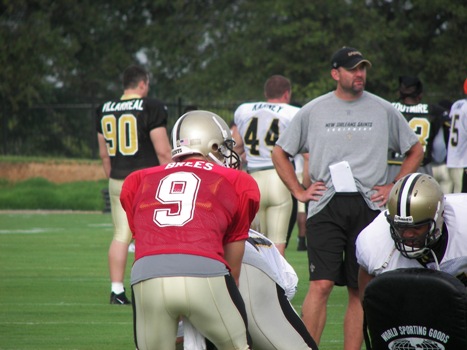 Our first look at QB Drew Brees