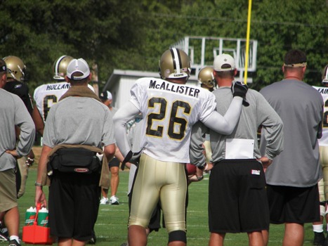 Deuce McAllister and Friend