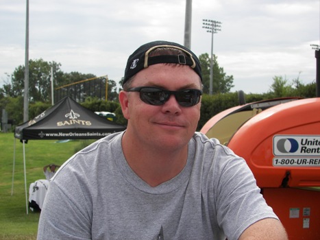 Tim at Saints Camp 2006