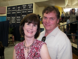 Tim and Stacy after David's graduation