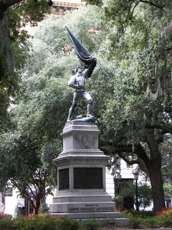 Monument to Sergeant Jasper, Revolutionary War Hero